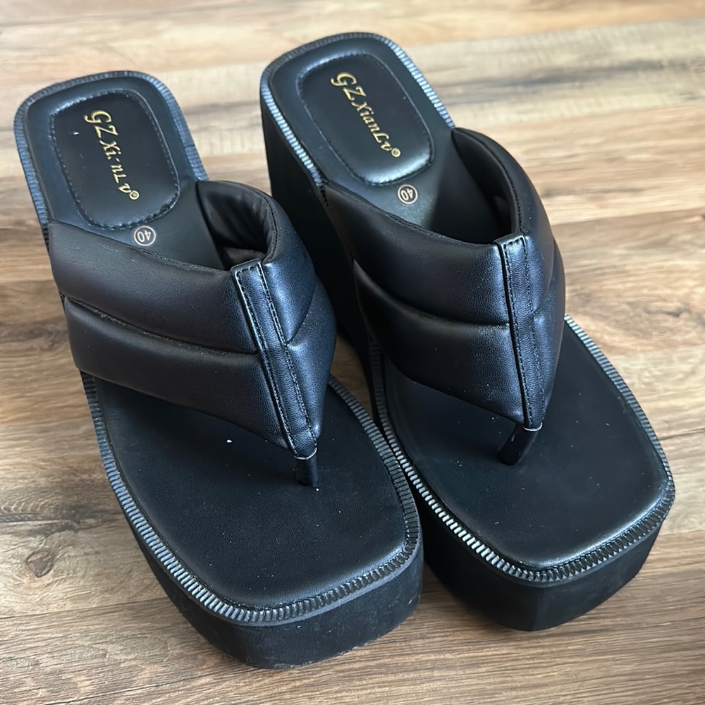 Platform Wedge Sandals